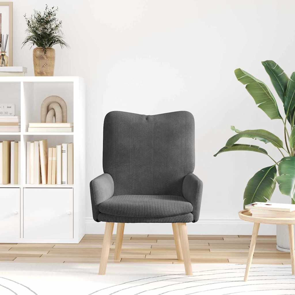 poltrona Grigio scuro 63 x 67 x 94 cm Tessuto