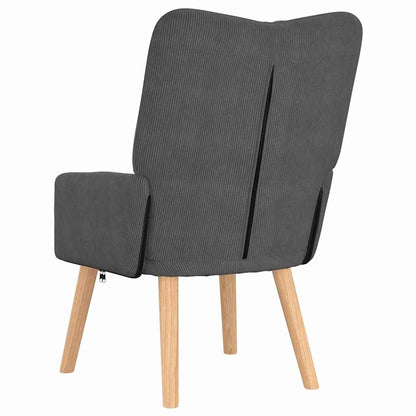 poltrona Grigio scuro 63 x 67 x 94 cm Tessuto