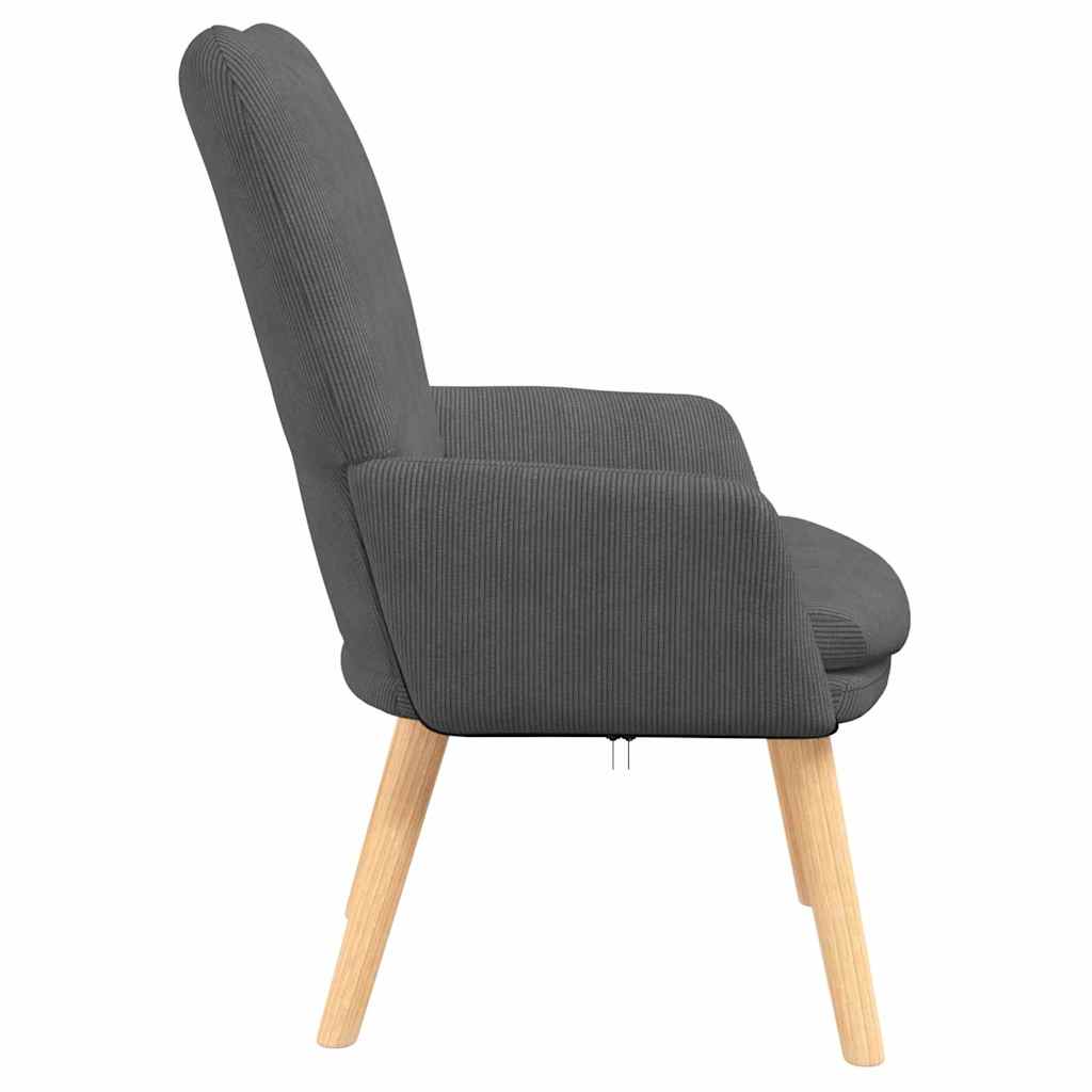 poltrona Grigio scuro 63 x 67 x 94 cm Tessuto