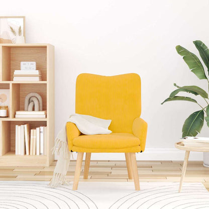 poltrona Giallo Chiaro 63 x 67 x 94 cm Tessuto | homemem39