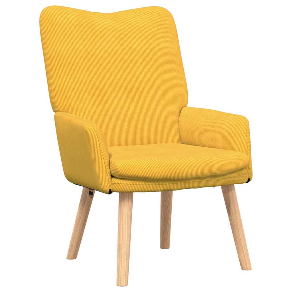 poltrona Giallo Chiaro 63 x 67 x 94 cm Tessuto | homemem39