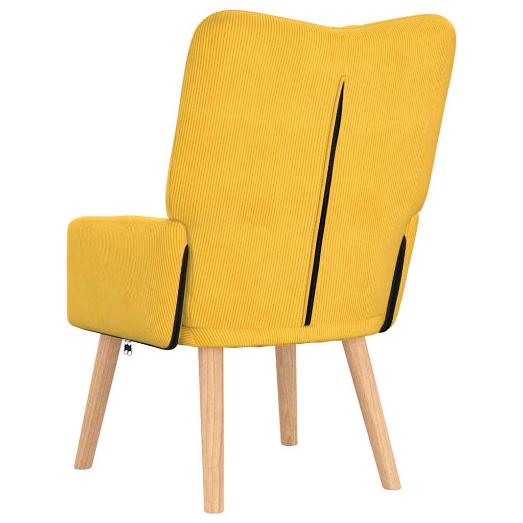 poltrona Giallo Chiaro 63 x 67 x 94 cm Tessuto | homemem39