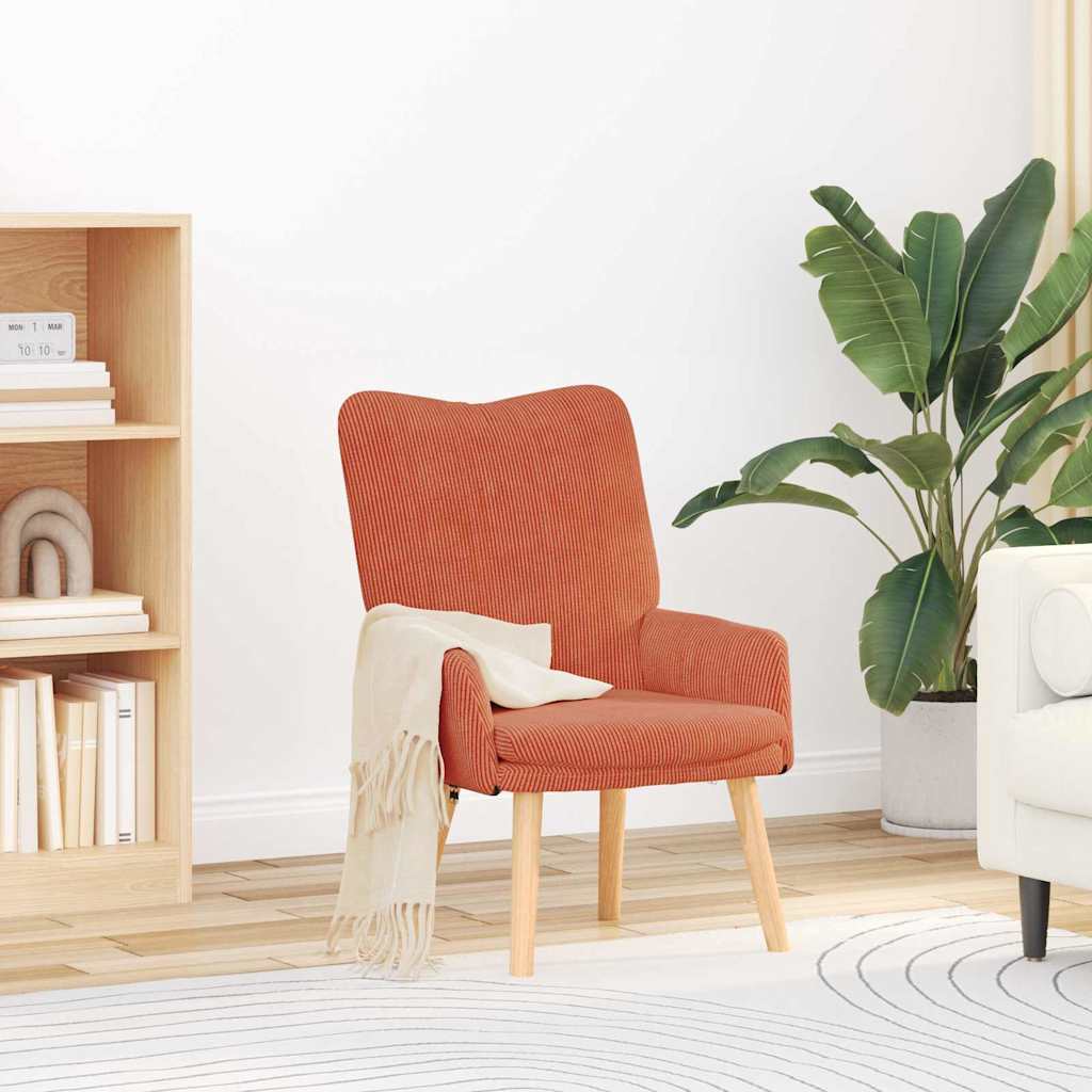 poltrona Rosso Arancio 63 x 67 x 94 cm Tessuto | homemem39