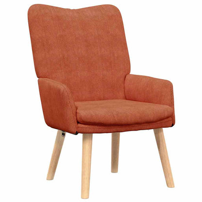 poltrona Rosso Arancio 63 x 67 x 94 cm Tessuto | homemem39