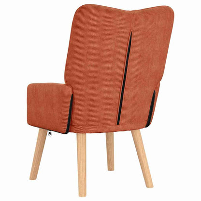 poltrona Rosso Arancio 63 x 67 x 94 cm Tessuto | homemem39