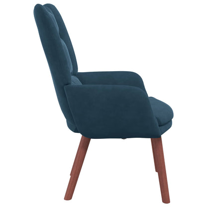 poltrona Blu 63 x 67 x 94 cm Velluto | homemem39
