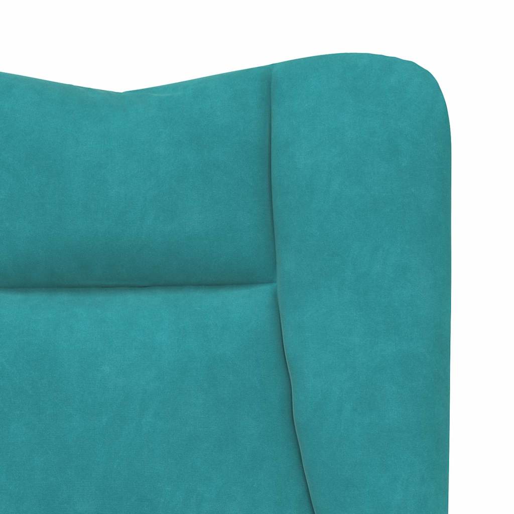 poltrona Turchese 63 x 67 x 94 cm Velluto | homemem39