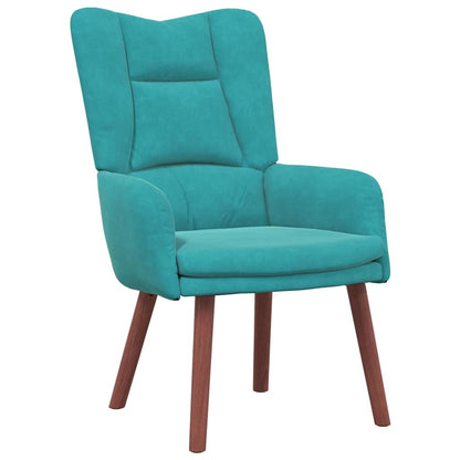 poltrona Turchese 63 x 67 x 94 cm Velluto | homemem39