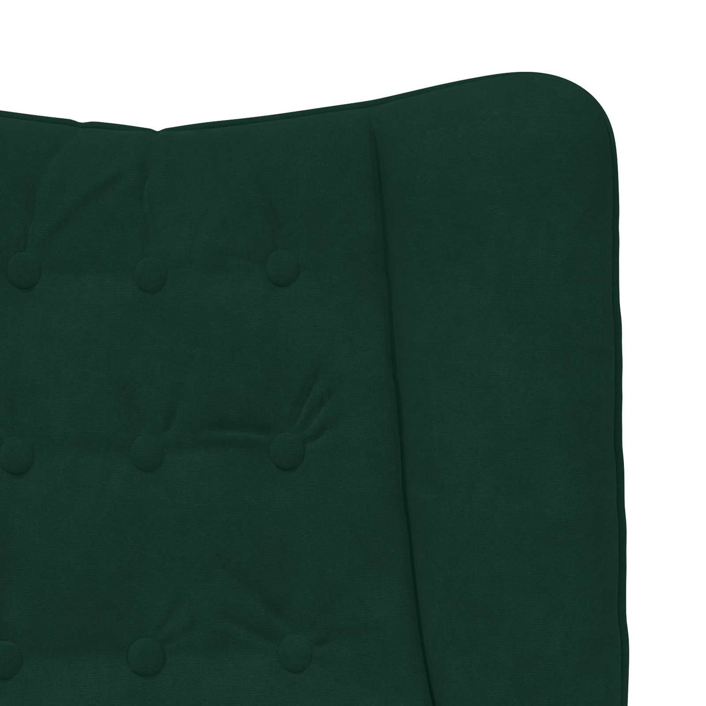 poltrona Verde Scuro 63 x 67 x 94 cm Velluto | homemem39