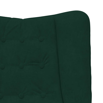 poltrona Verde Scuro 63 x 67 x 94 cm Velluto | homemem39