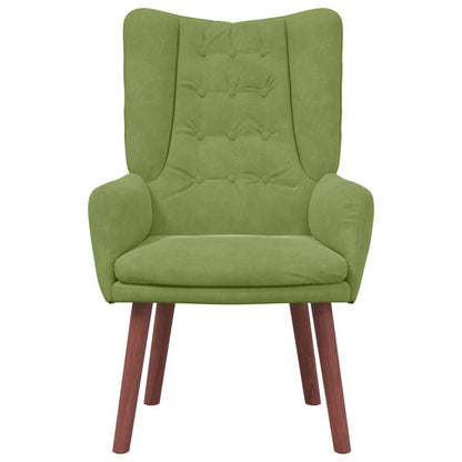 poltrona Verde chiaro 63 x 67 x 94 cm Velluto | homemem39