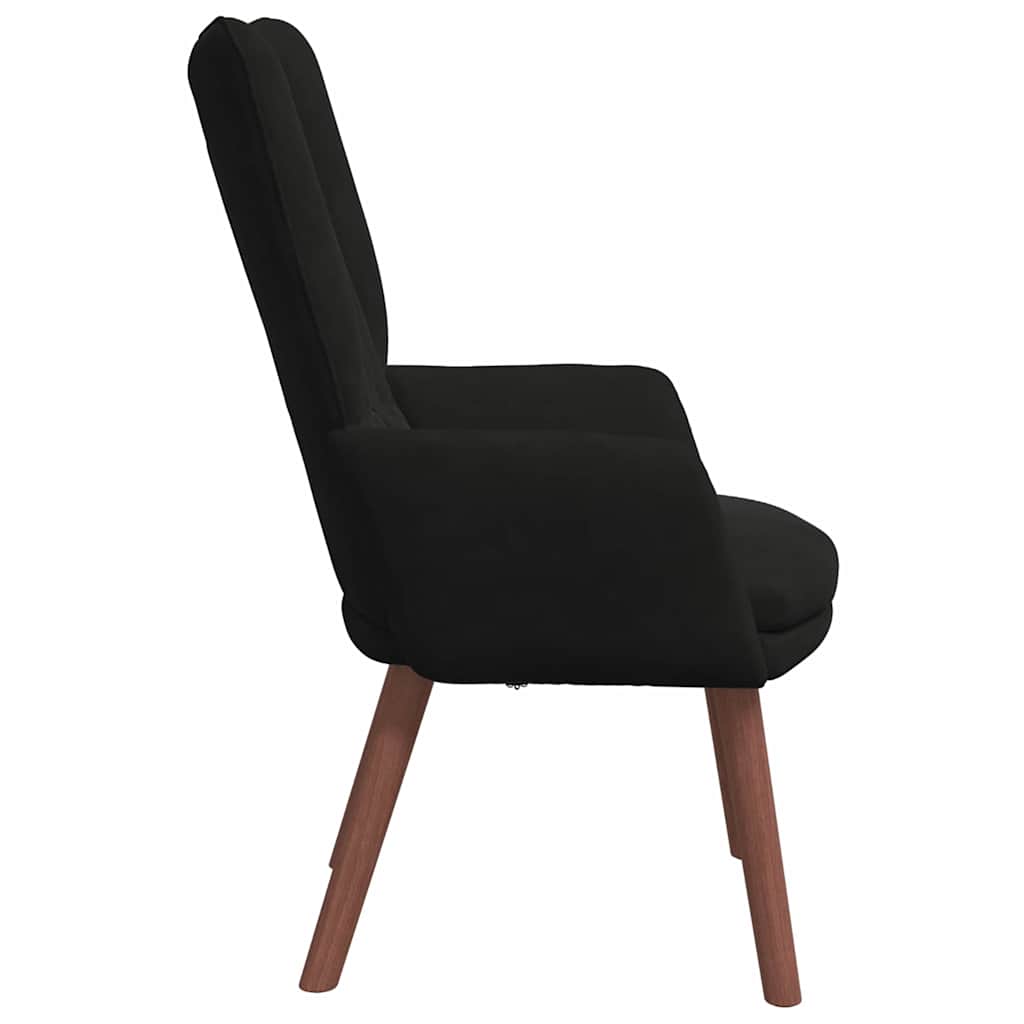 poltrona Nero 63 x 67 x 94 cm Velluto
