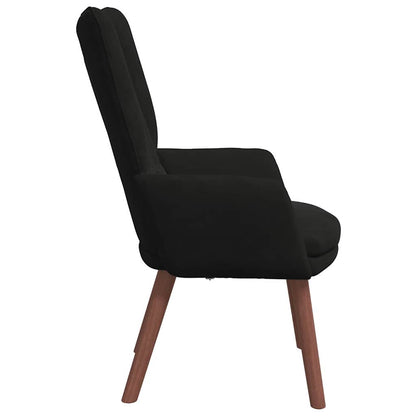 poltrona Nero 63 x 67 x 94 cm Velluto