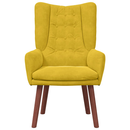 poltrona Giallo 63 x 67 x 94 cm Velluto | homemem39