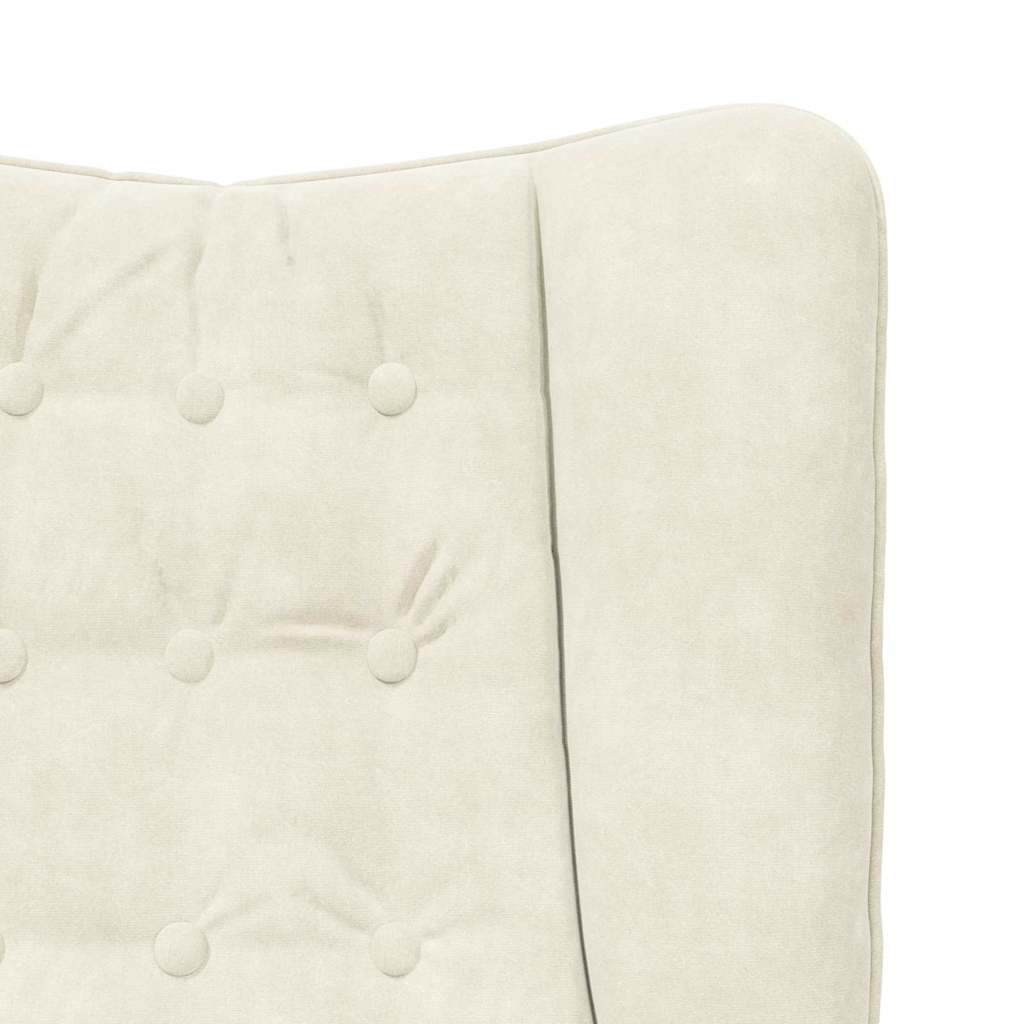 poltrona Crema 63 x 67 x 94 cm Velluto | homemem39