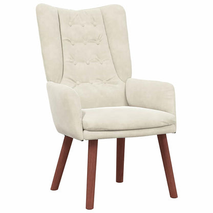 poltrona Crema 63 x 67 x 94 cm Velluto | homemem39