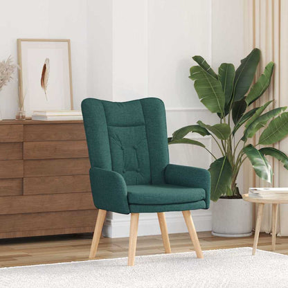 poltrona Verde Scuro 63 x 67 x 94 cm Tessuto e compensato | homemem39