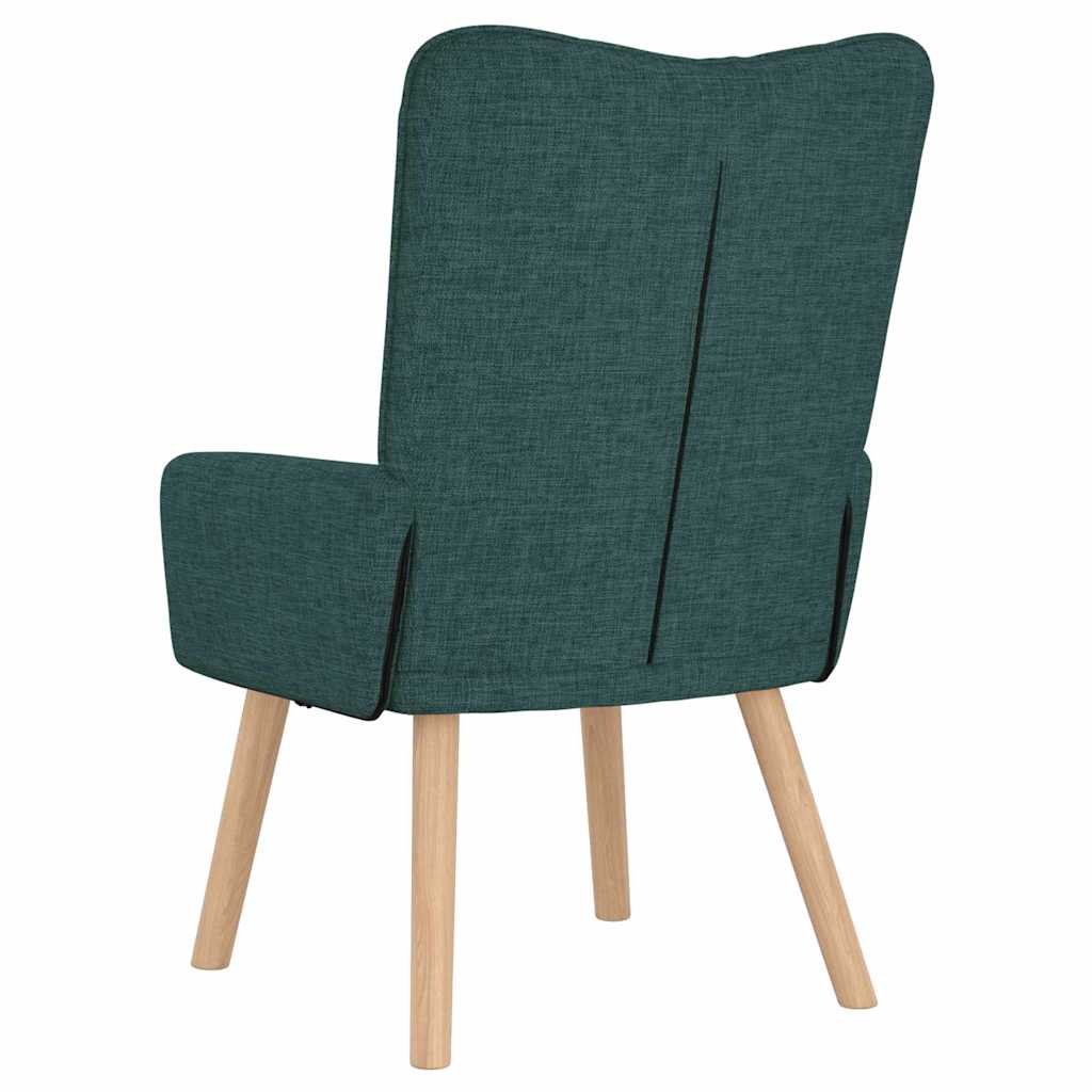 poltrona Verde Scuro 63 x 67 x 94 cm Tessuto e compensato | homemem39