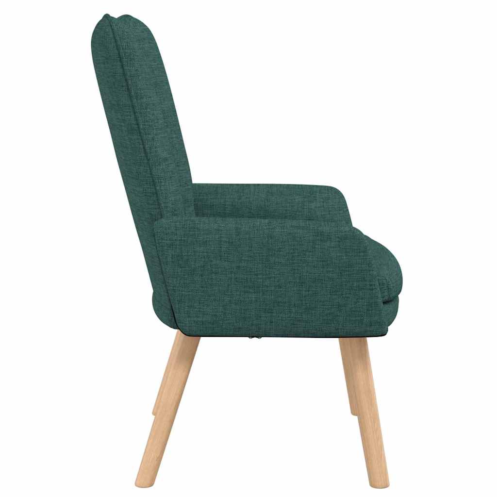poltrona Verde Scuro 63 x 67 x 94 cm Tessuto e compensato | homemem39