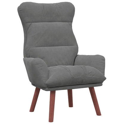 poltrona Grigio scuro 69 x 74 x 93 cm Velluto