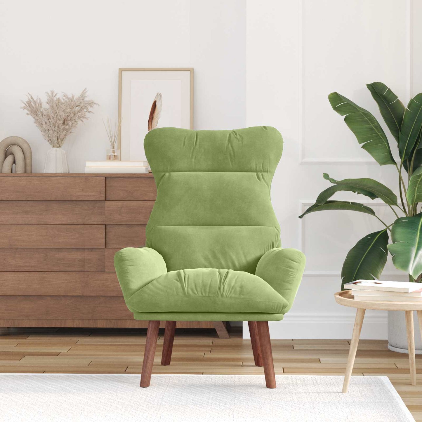 poltrona Verde chiaro 69 x 74 x 93 cm Velluto | homemem39