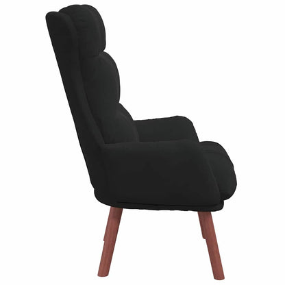 poltrona Nero 69 x 74 x 93 cm Velluto