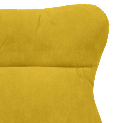 poltrona Giallo 69 x 74 x 93 cm Velluto | homemem39