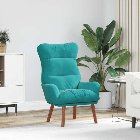 poltrona Turchese 69 x 74 x 93 cm Velluto | homemem39