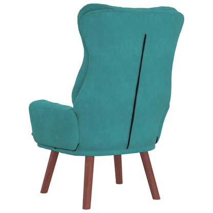 poltrona Turchese 69 x 74 x 93 cm Velluto | homemem39
