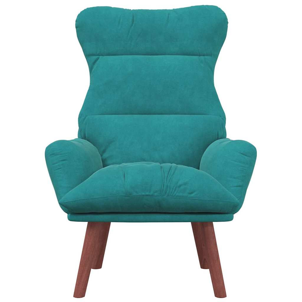 poltrona Turchese 69 x 74 x 93 cm Velluto | homemem39