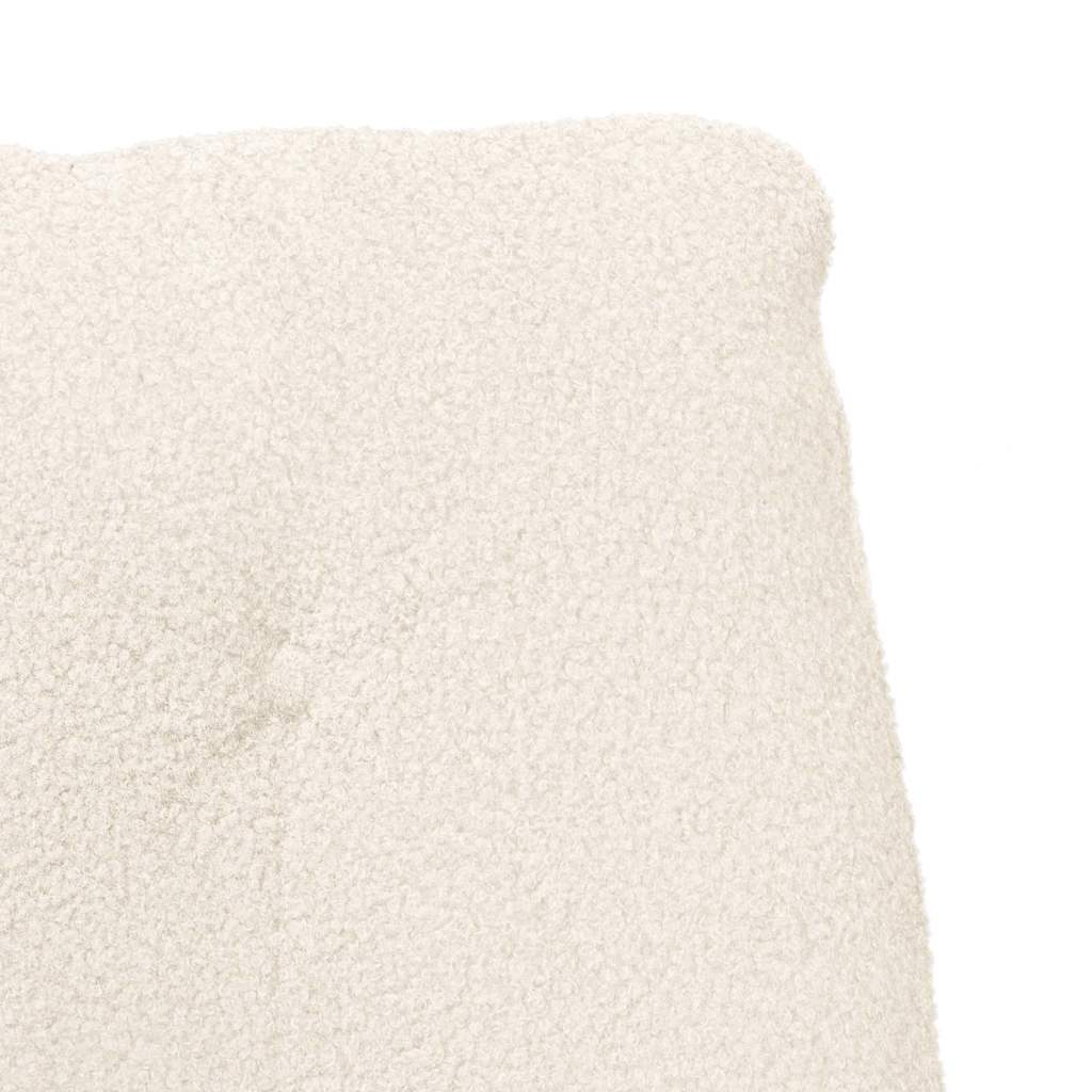 poltrona Crema 69 x 74 x 93 cm Tessuto Sherpa
