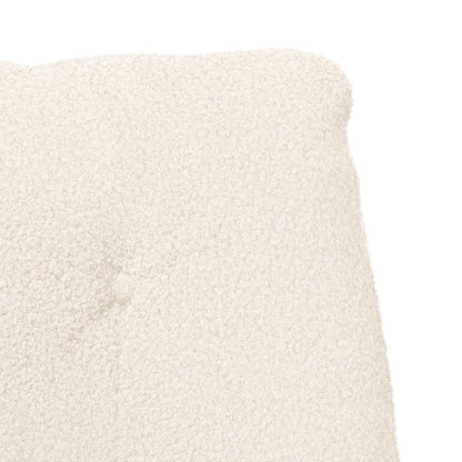 poltrona Crema 69 x 74 x 93 cm Tessuto Sherpa