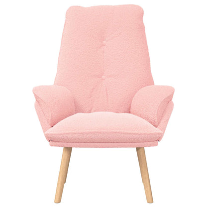 poltrona Rosa 69 x 74 x 93 cm Tessuto Sherpa | homemem39