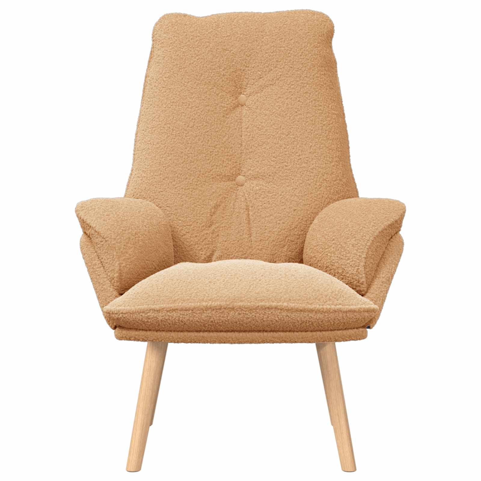 poltrona Beige 69 x 74 x 93 cm Tessuto Sherpa | homemem39