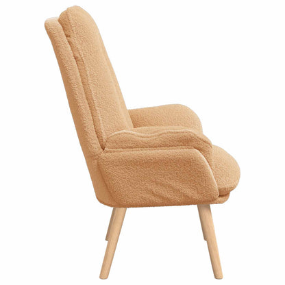poltrona Beige 69 x 74 x 93 cm Tessuto Sherpa | homemem39