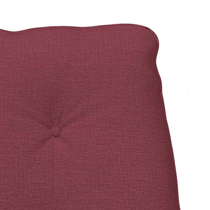 poltrona Rosso Vino 69 x 74 x 93 cm Tessuto e Compensato