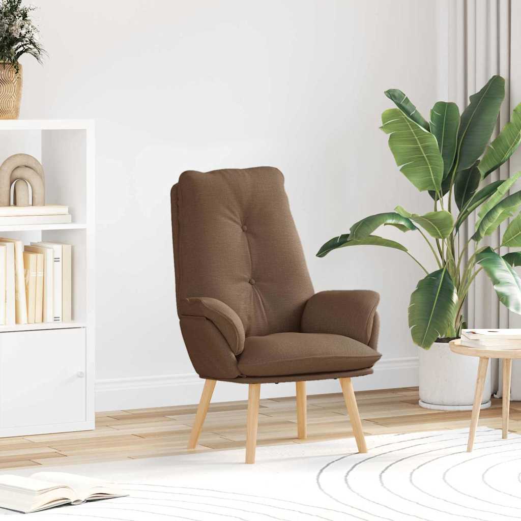 poltrona Marrone 69 x 74 x 93 cm Poliestere e compensato | homemem39