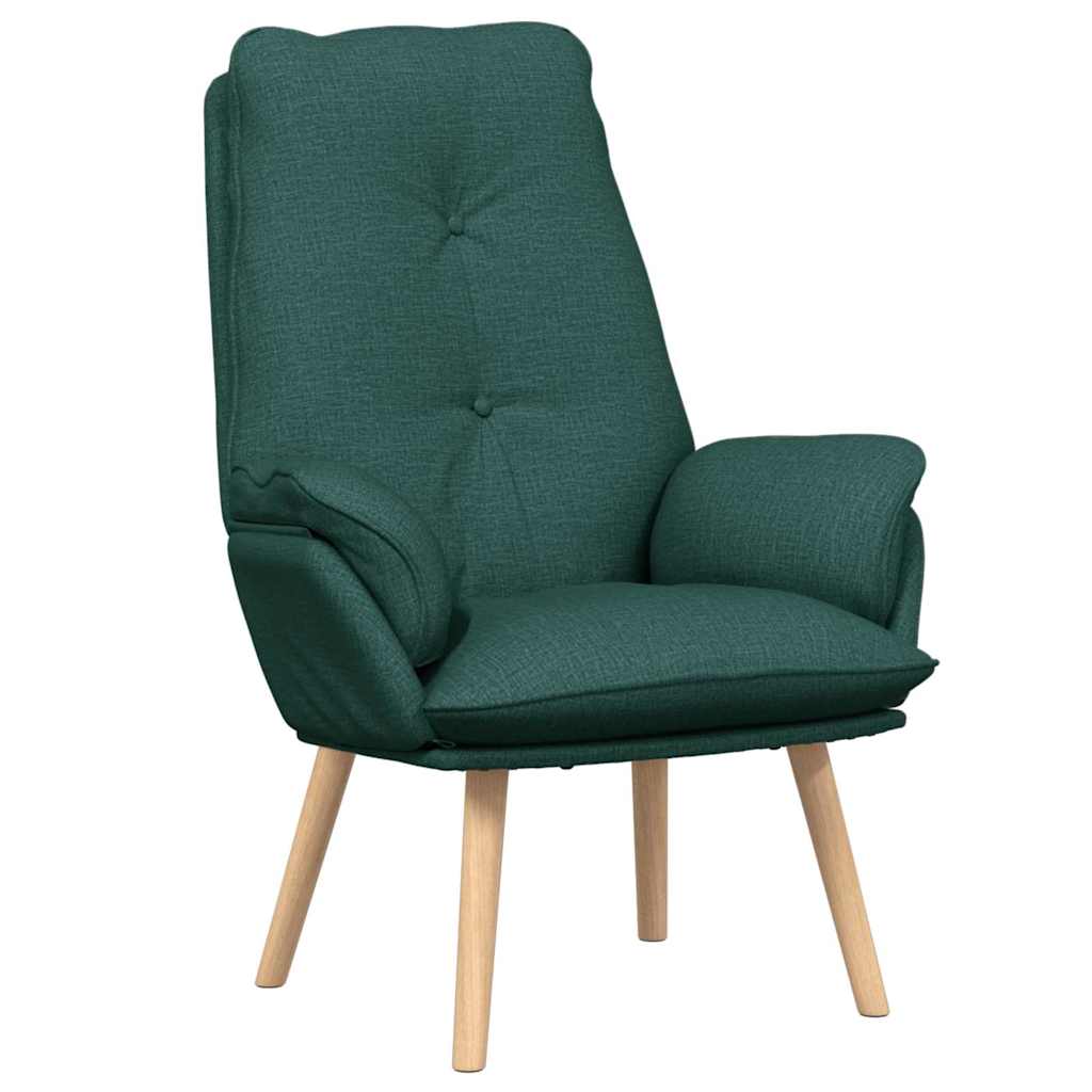 poltrona Verde Scuro 69 x 74 x 93 cm Tessuto e Compensato | homemem39