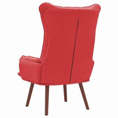 poltrona Rosso 69 x 74 x 93 cm Pelle Artificiale | homemem39