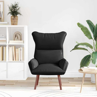 poltrona Nero 69 x 74 x 93 cm Pelle Artificiale