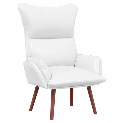 poltrona Bianco 69 x 74 x 93 cm Pelle Artificiale