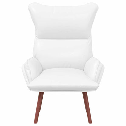 poltrona Bianco 69 x 74 x 93 cm Pelle Artificiale