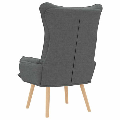 poltrona Grigio scuro 69 x 74 x 93 cm Tessuto e compensato