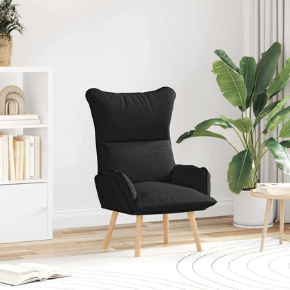 poltrona Nero 69 x 74 x 93 cm Tessuto e compensato