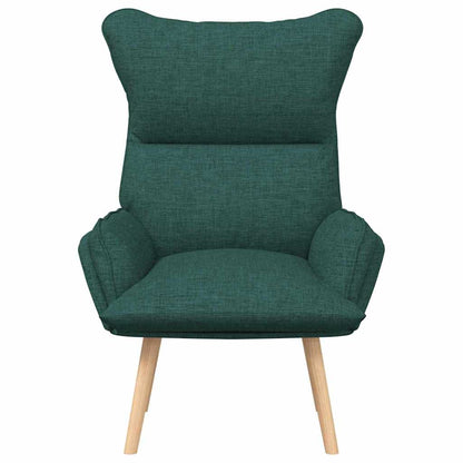 poltrona Verde Scuro 69 x 74 x 93 cm Tessuto e compensato