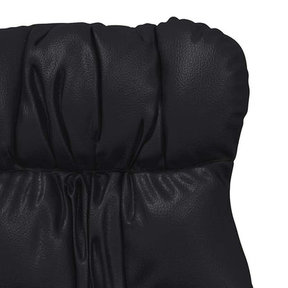 poltrona Nero 69 x 74 x 93 cm Pelle Artificiale