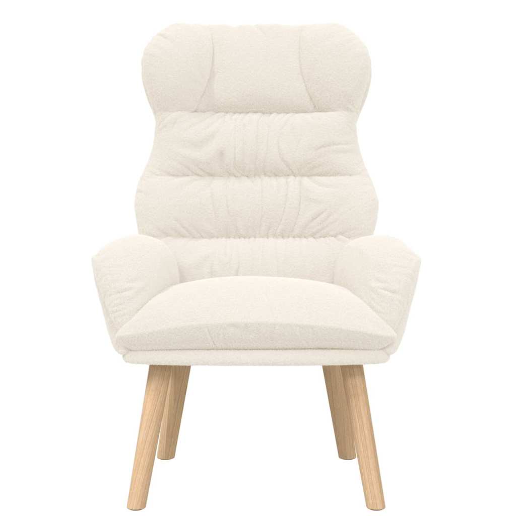 poltrona Crema 69 x 74 x 93 cm Tessuto Sherpa | homemem39