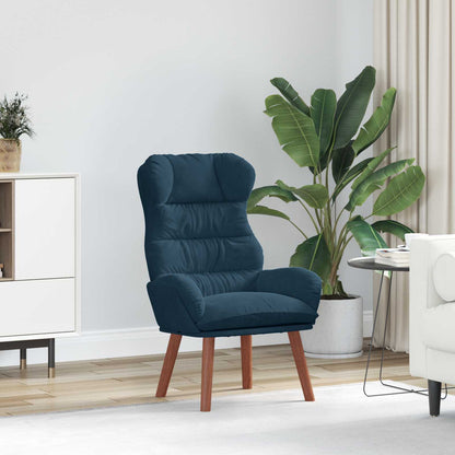 poltrona Blu 69 x 74 x 93 cm Velluto