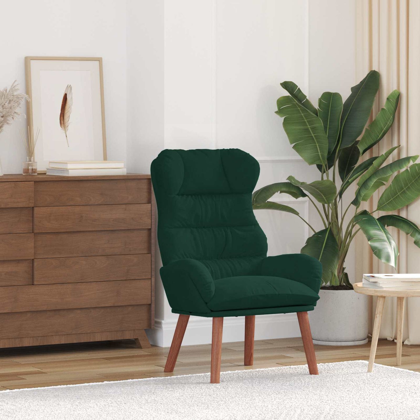 poltrona Verde Scuro 69 x 74 x 93 cm Velluto
