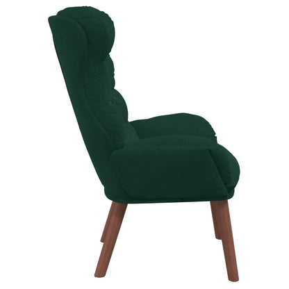 poltrona Verde Scuro 69 x 74 x 93 cm Velluto